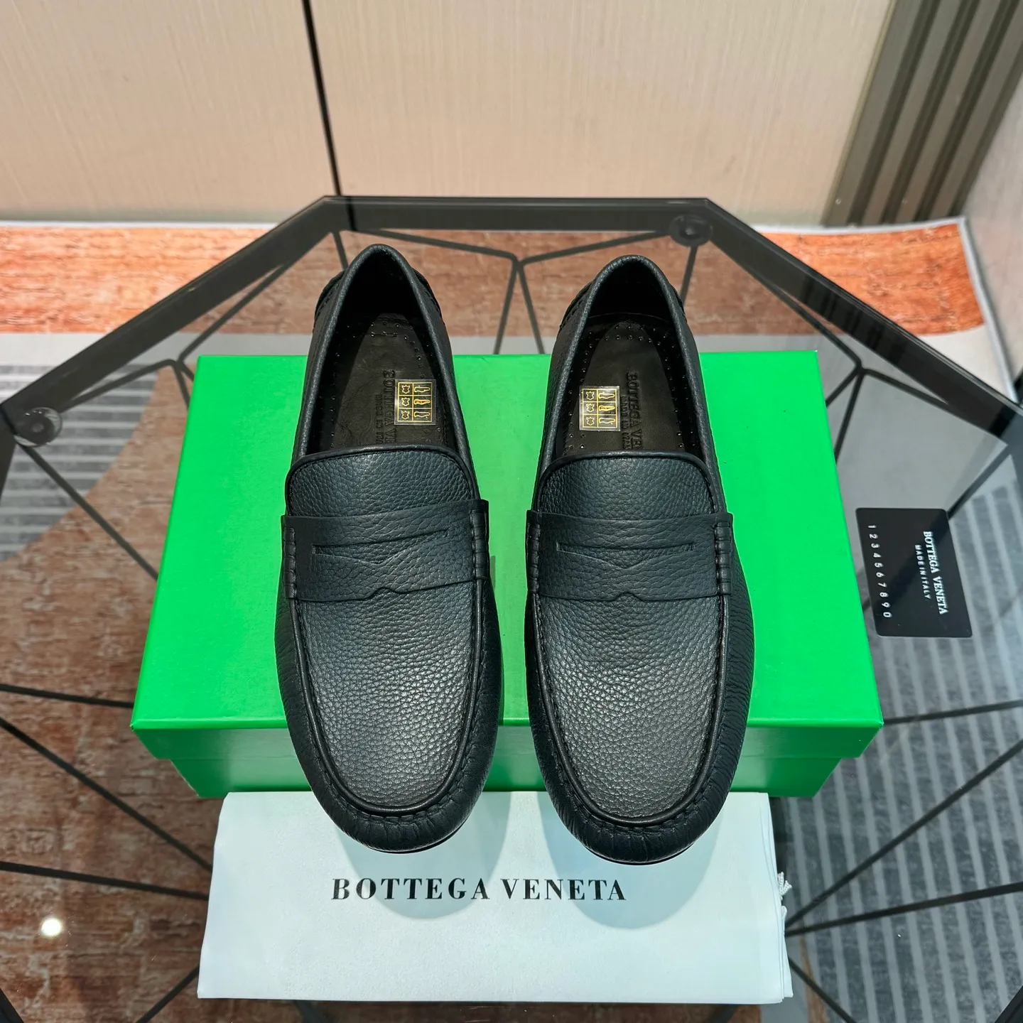 Men's shoes 💰560 [Botte* Venetta (BV)] Official website synchronization, high-end quality! 38-45
